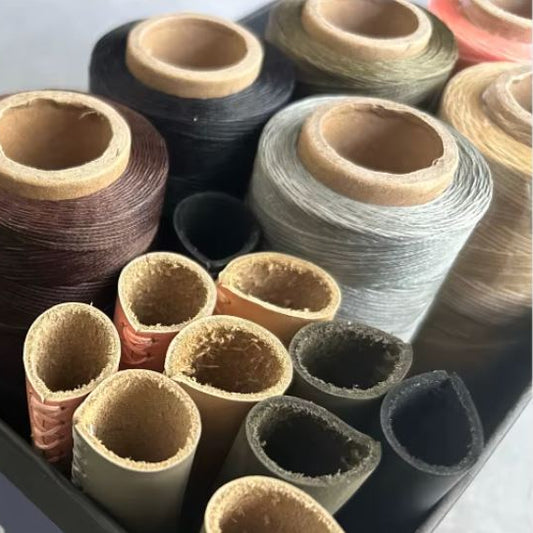 CORIUM-T Deurkruk Mat Nikkel met Echt Leer | Luxe Deurbeslag