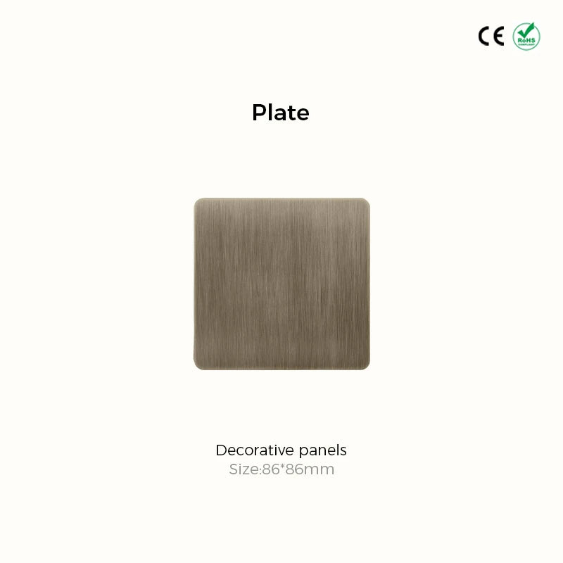 Vintage Brons Schakelmateriaal