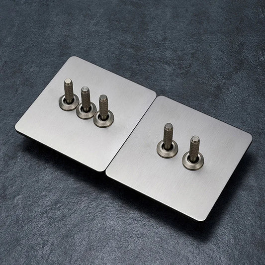 Mat Nikkel Schakelmateriaal - Luxe Modern Design voor Professionals