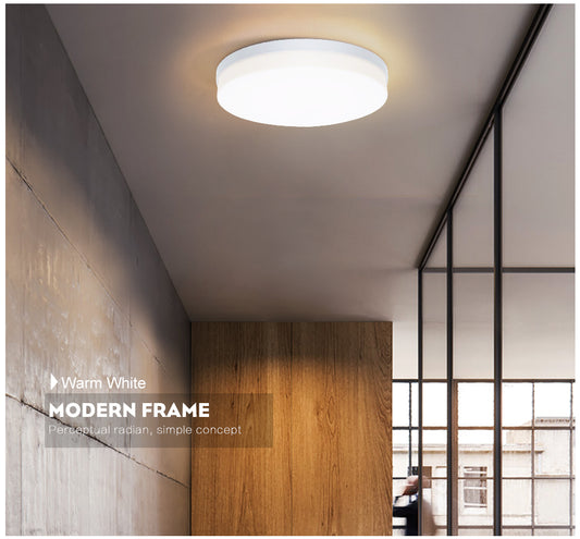 platte ronde plafondlamp