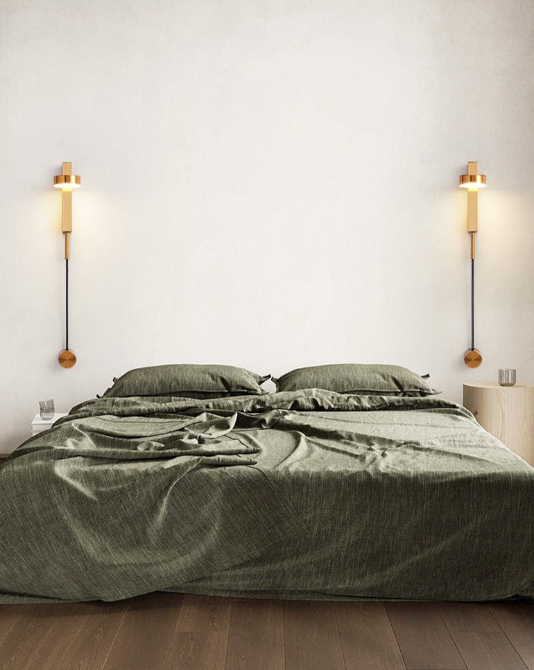 Modern dimbaar Bed leeslampje