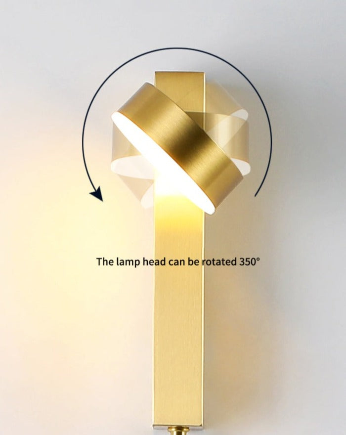 Modern dimbaar Bed leeslampje