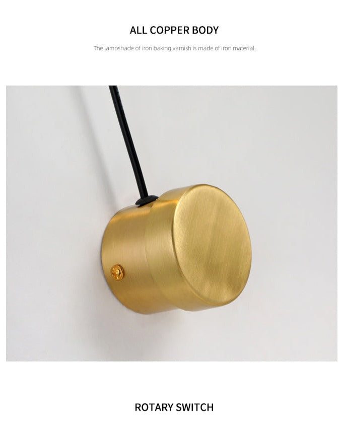 Modern dimbaar Bed leeslampje