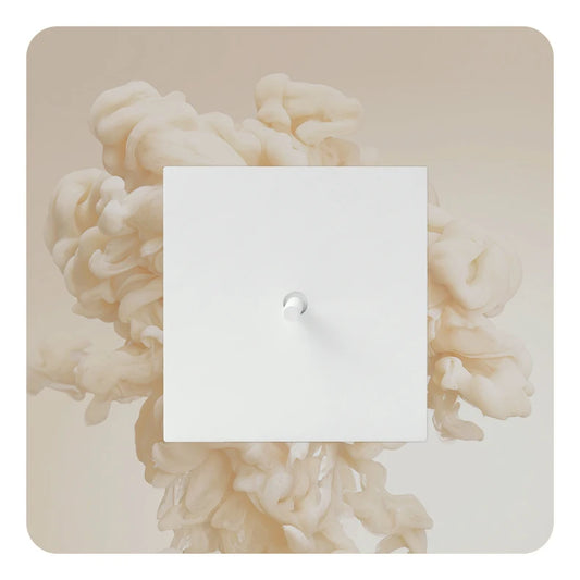 Mat Wit Retro Schakelmateriaal - Luxe Design