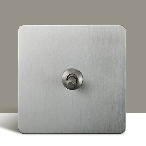 Mat Nikkel Schakelmateriaal - Luxe Modern Design voor Professionals