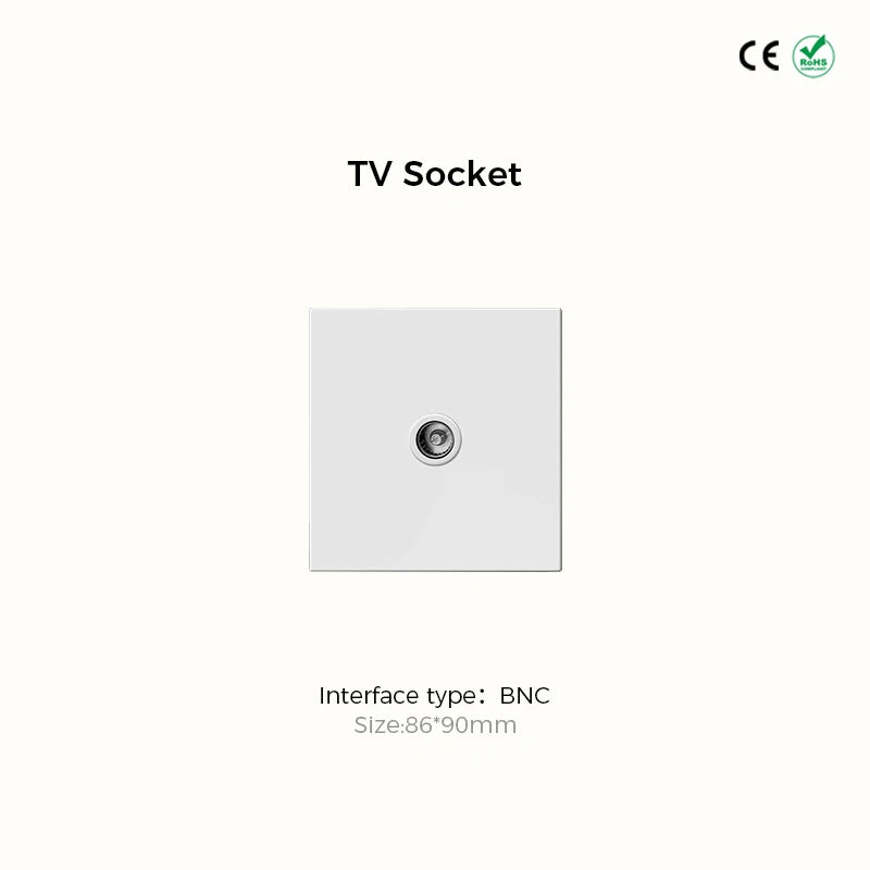 Mat Wit Retro Schakelmateriaal - Luxe Design