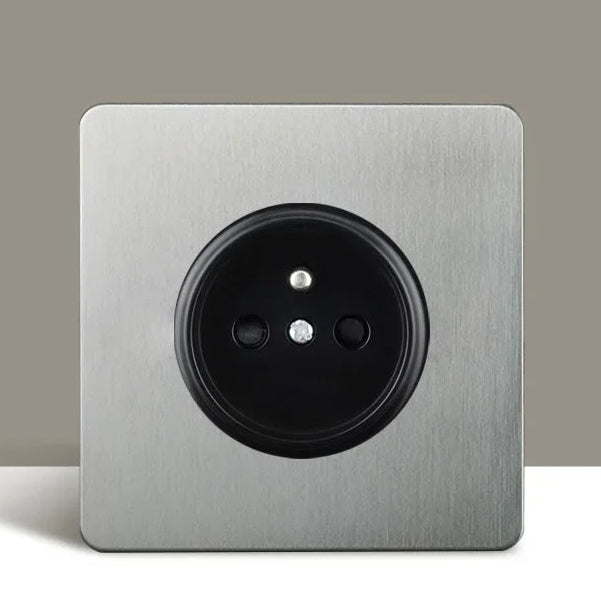 Mat Nikkel Schakelmateriaal - Luxe Modern Design voor Professionals