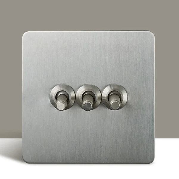 Mat Nikkel Schakelmateriaal - Luxe Modern Design voor Professionals