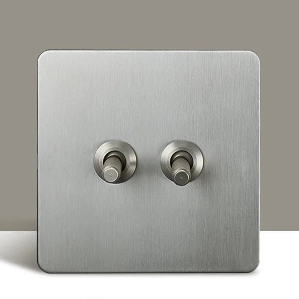 Mat Nikkel Schakelmateriaal - Luxe Modern Design voor Professionals