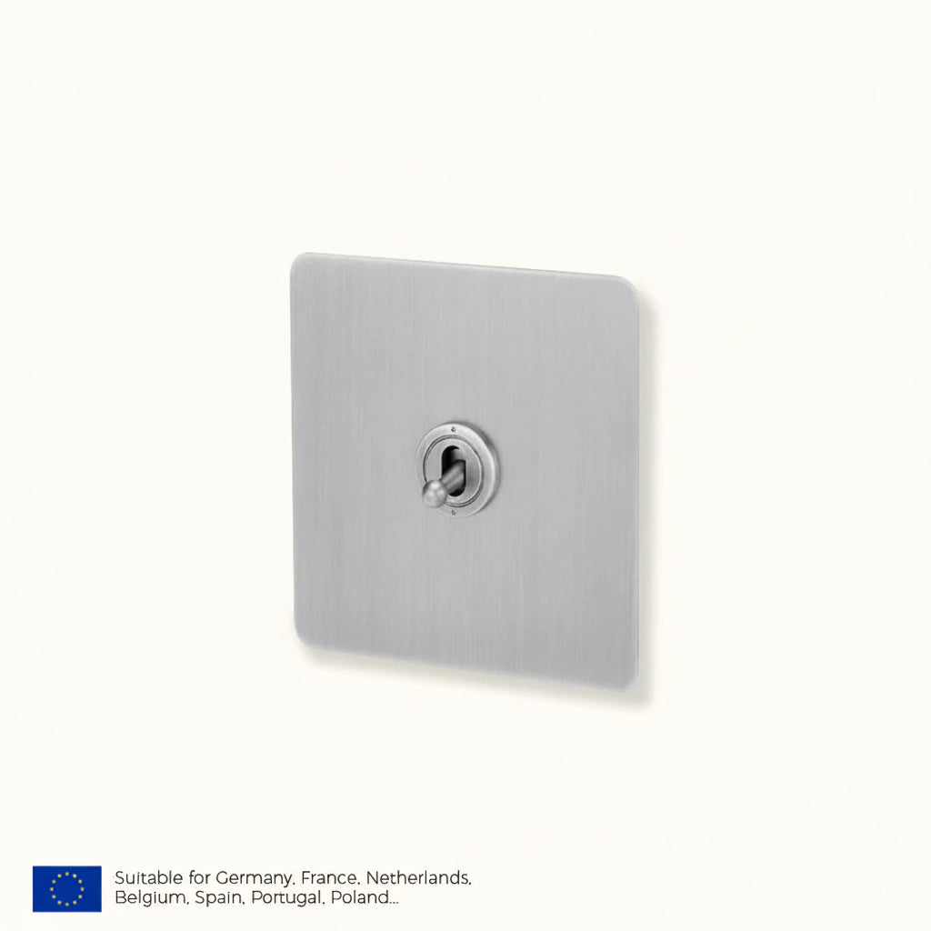 Classic Toggle Collectie Mat Nikkel Schakelmateriaal