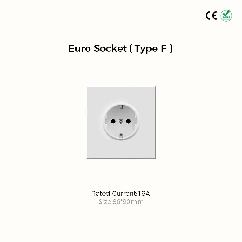 Mat Wit Retro Schakelmateriaal - Luxe Design