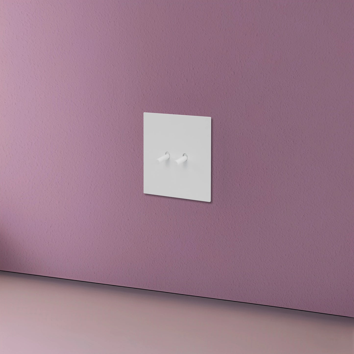 Mat Wit Retro Schakelmateriaal - Luxe Design