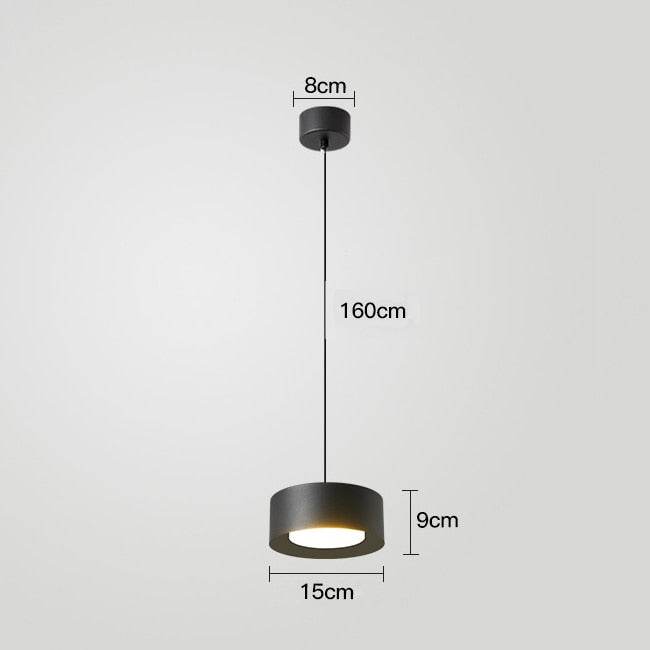 Minimalistische moderne hanglamp