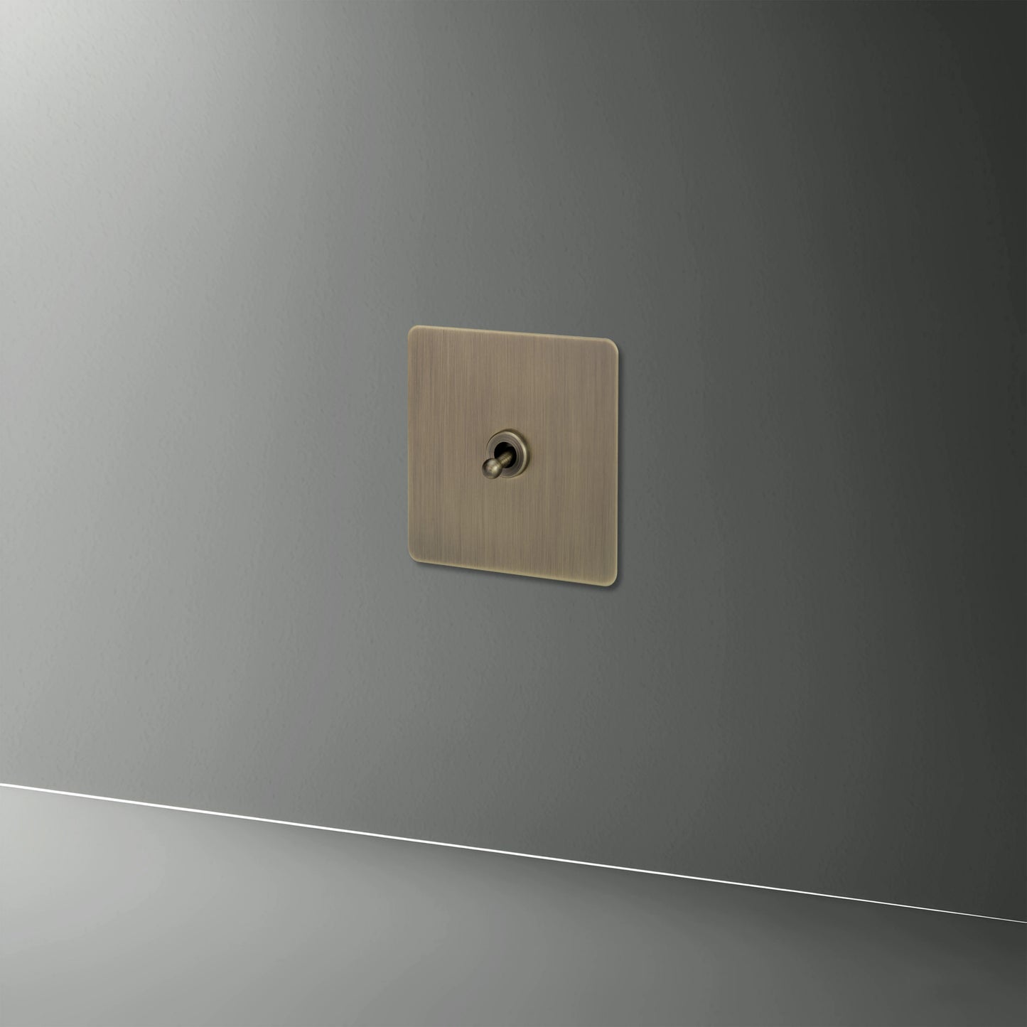 Vintage Brons Schakelmateriaal