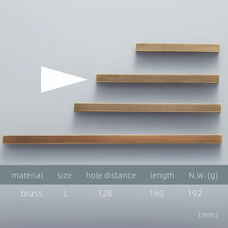 RAIL meubelgreep L-model.